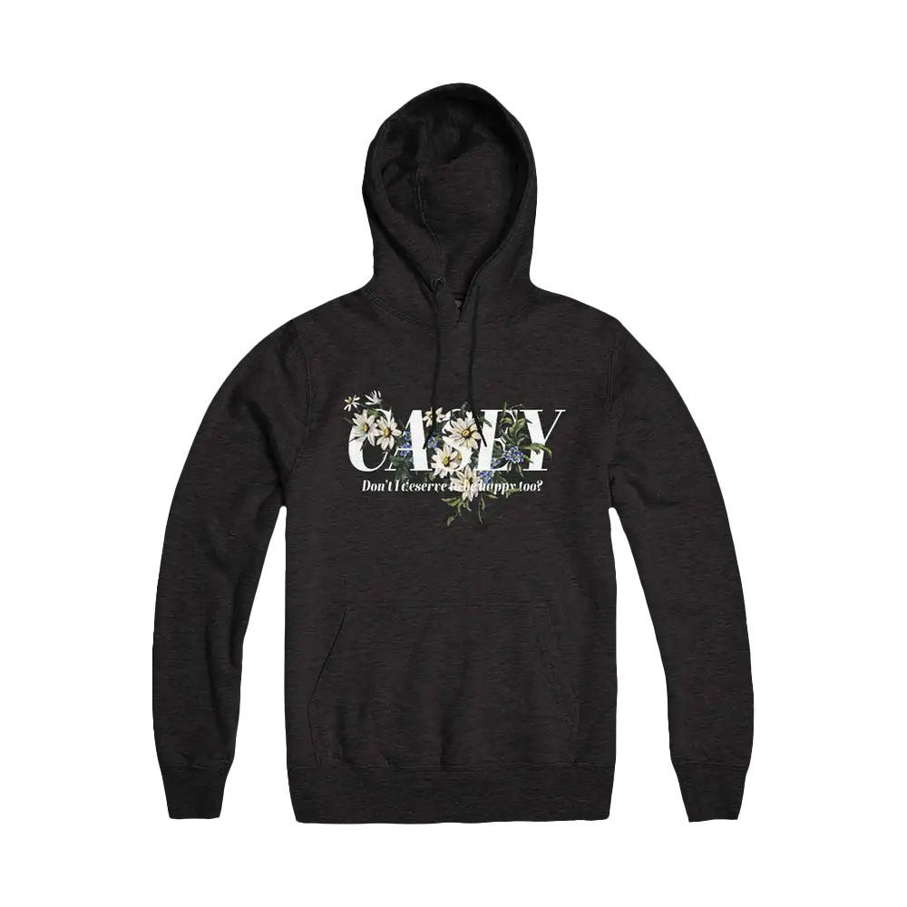 Happy Too Hoodie - Black