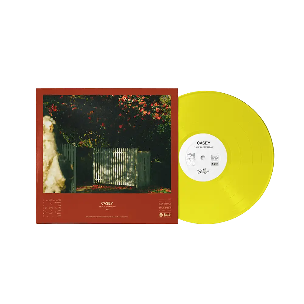 How To Disappear 12" Vinyl - Transparent Yellow